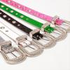 Super Shiny Belt for Women with High-end Skirt Accessories for Women's Belts for European and American Fashion Rhinestones Hot Girls Belt