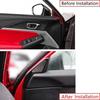 For Acura Integra -2024 Carbon Fiber Style A Pillar Speaker Frame Cover 2pcs