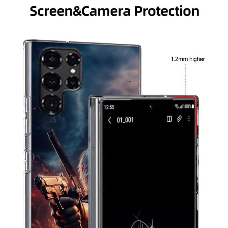 D-Devil May Cry DMC Cases Phone Case for Samsung Galaxy S26 Ultra S25 Edge S24 S23 FE S21 Plus S20 S22 S10 Cover TPU Capa Shell