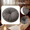 Circle Meditation Cushion, Floor Cushion Pad for Seating Sitting Chair Sofa Office