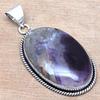 Pendant Fluorite Gemstone Handmade Gift For Her Silver Jewelry 2"