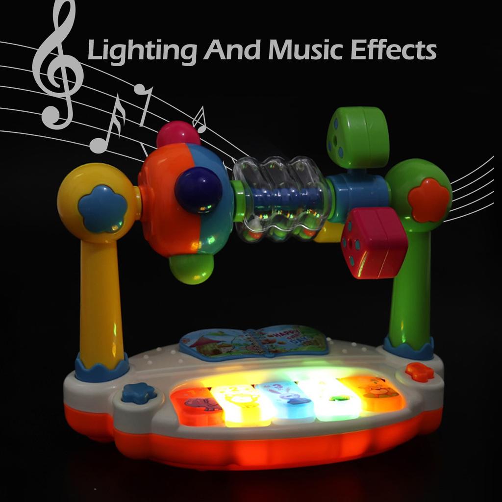 1pcs Children puzzle enlightenment music playthings featuring light plus musicearly education sensory playthings designed for boys plus girls birth
