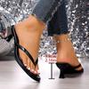 Fashion Female Slingbacks New Pumps Slides Women Heels Shoes 2025 Fashion Round Toe Footwear Ladies Low Heel Shoes Big Size 42 Slippers