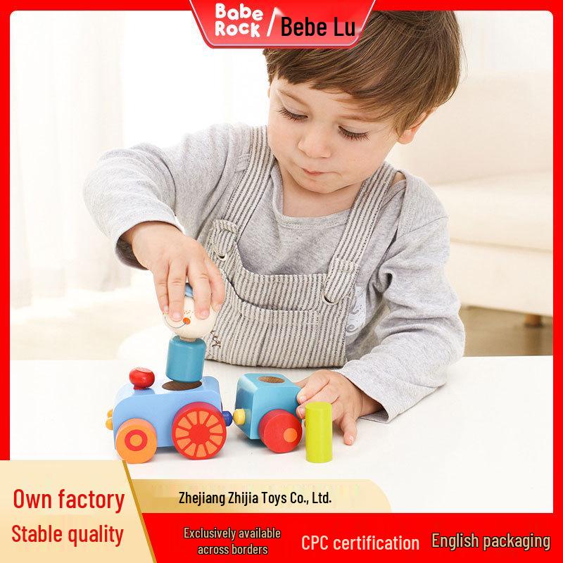 

Magnetic Train Set for Infants & Toddlers - Educational and Interactive Toy