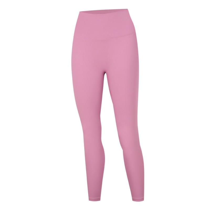 High-Waisted 9/10 Length Yoga Leggings Women Seamless Ultra-Stretch Quick-Dry Breathable Workout Pants