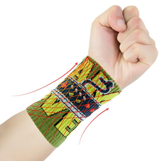 1 Paar Handgelenkschützer Ergonomisch Rutschfest Gute Elastizität Atmungsaktiv Gemütlich Schützen Das Handgelenk Nylon Tennis Basketball Handgelenkschützer für Sport