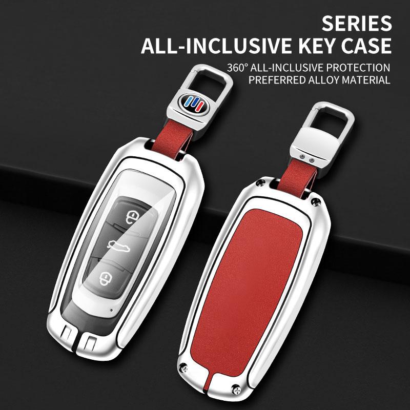 Anti-drop Zinc Alloy Car Key Case for Geely Starway L Bin Yue Haotao Bo Yue Starre & Yinglong TX4 Models