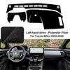 Custom Fit Dashboard Cover Pad for Toyota bZ4X 2022-2026 Anti-UV Sunshade Protector Non-Slip Dash Mat Interior Moulding