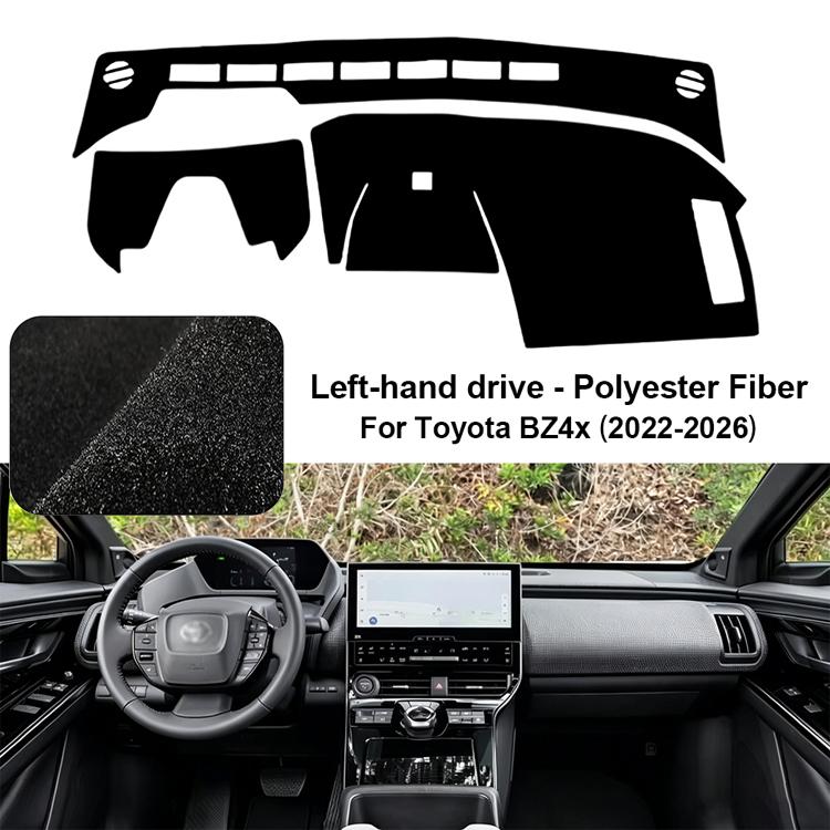 Custom Fit Dashboard Cover Pad for Toyota bZ4X 2022-2026 Anti-UV Sunshade Protector Non-Slip Dash Mat Interior Moulding