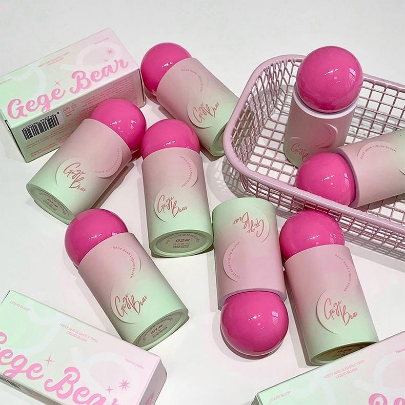 Liquid Blush & Cheek Tint 4 Colors - #NaturalMakeup K-Beauty For A Seamless Blend, Long-Lasting Flush, Your Secret To Youthful Glow