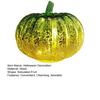 Halloween Twinkle Light Pumpkins Timer Starry Night Glass Pumpkins Fall Thanksgiving Decorations for Home Bedroom Bathroom Hallway