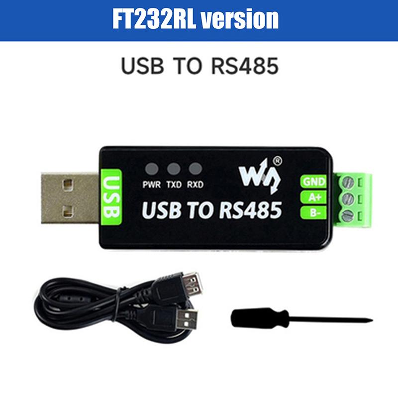 

Original Industrial Usb To Rs485 Serial Converter Half Duplex Ft232Rl Communication Module