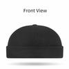 Casual With Earmuffs Warm Beanie Cap Adjustable Windproof Brimless Beanie Cap Fleece-Lined Thermal Dome Melon Cap Winter