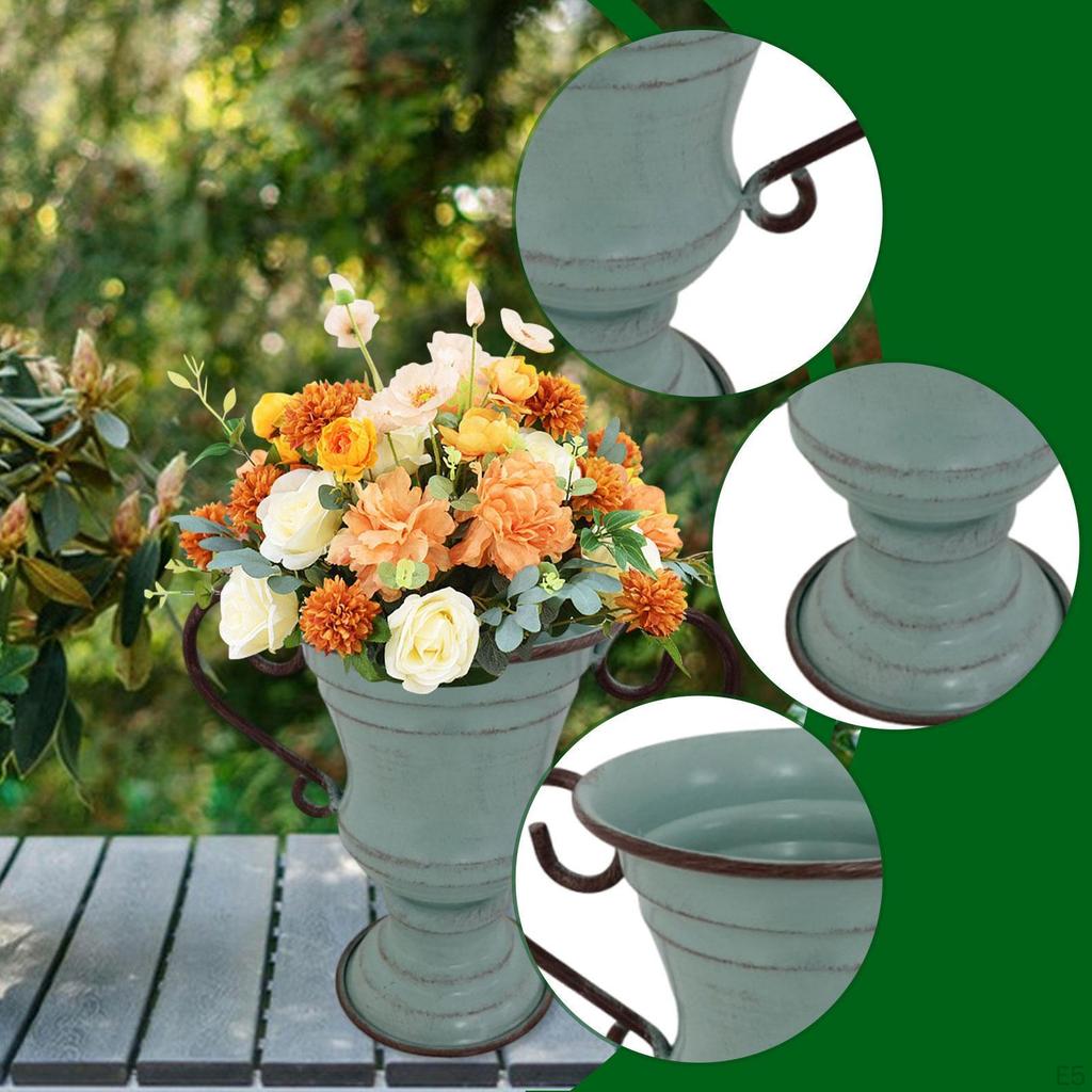 Vintage Pot In Rustic Style, Ideal for Table Decoration.