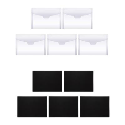 Magnet Sheets Folder Bags Set Stamps Organizer High Transparency Template Stickers Cover for Paintings Storage Cutting Dies
