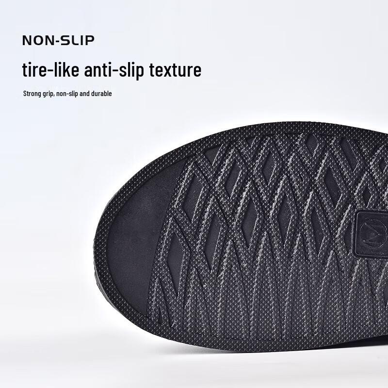 Unisex High-Tube PVC Waterproof Rain Shoe Covers