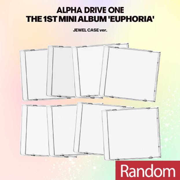 [pre-order] ALPHA DRIVE ONE – Mini Album 1st EUPHORIA [JEWEL CASE ver.] (8 Versions Set / Random 1 of 8)