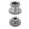 Metal Gear Set 2 Speed High Low Transmission Duplicate Gear Replacement for 0618 7x12 7x14 Mini
