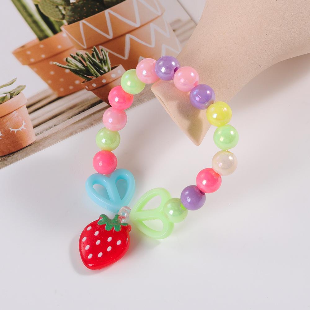 Children's Pearl Princess Bracelet - Cute, Stylish Kindergarten Gift for Little Girls