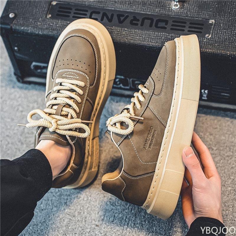 Fashion Spring summer new men's niche design versatile casual shoes for teenagers sports trendy shoes simple comfortable board shoes