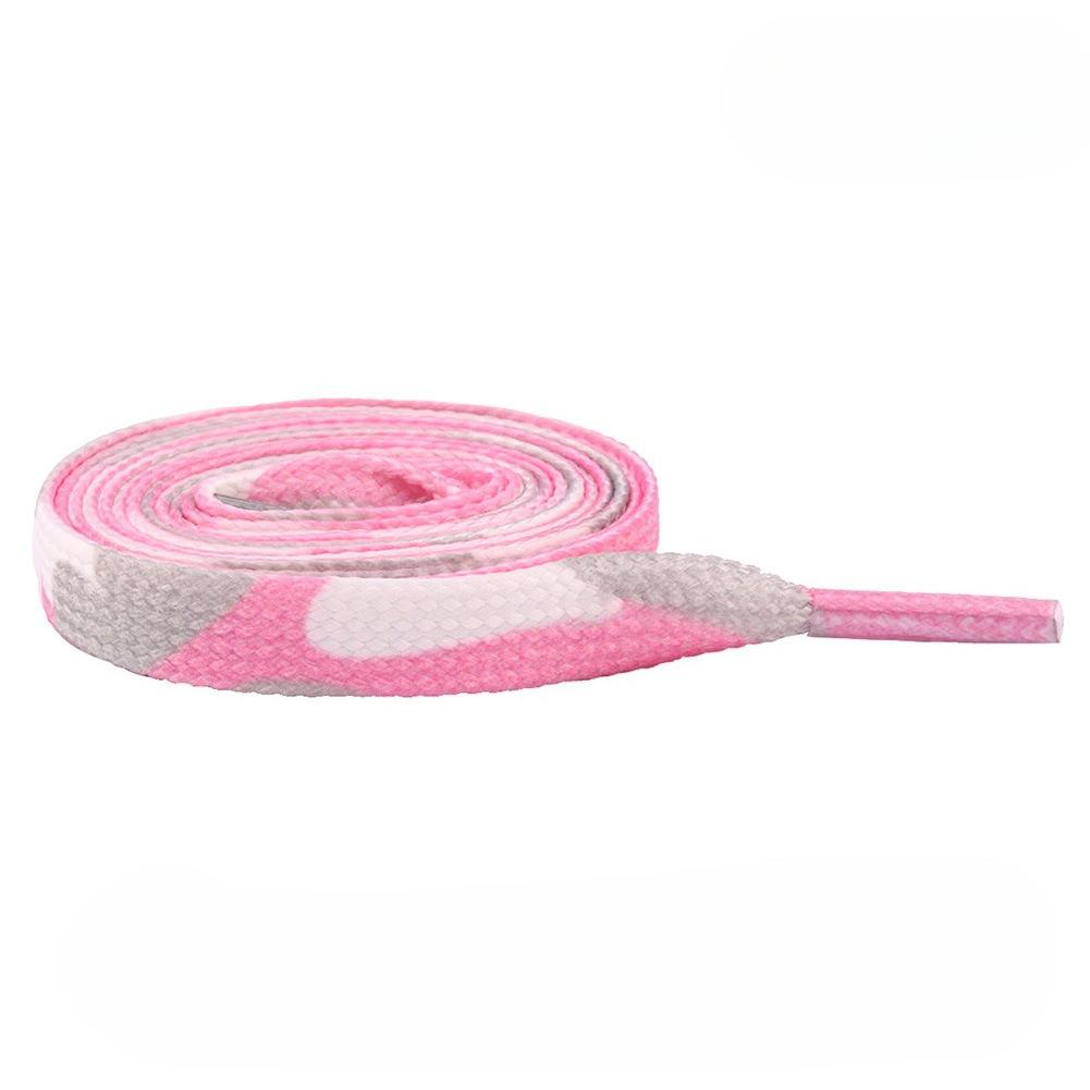 1 Paio di Lacci per Scarpe in Tela Gradiente Arcobaleno Lacci Colorati alla Moda per Sneakers Casual