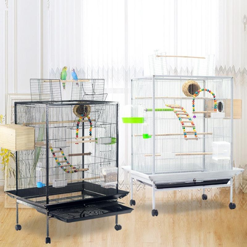 Large Bird Cage for Parrots and Mynahs Spacious Aviary for Finch Budgie Lovebird Professional Breeding Habitat Durable Bird Nest