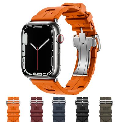 Pasek Silikonowy Kilim Single Tour Do Apple Watch Band 44mm 40mm 49mm 45mm 41mm 38 42 bransoleta iwatch seria 9 se 3 6 7 8 ultra 2