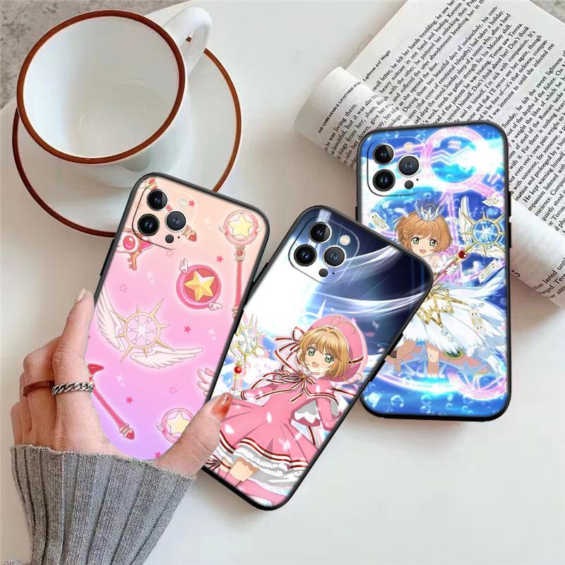 TR7 C-Cardcaptor S-Sakura Shell Phone Case for OPPO A40 A60 A80 A15 A16 A16K A12 A17 A17K A54 A54S A53 A53S A55 A56 A57 A98 F23