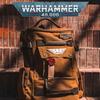 Mochila Starforged Death Korps of Krieg Warhammer 40K Juego Periférico Genuino Marrón Gran Capacidad Mochila Bolso para Portátil