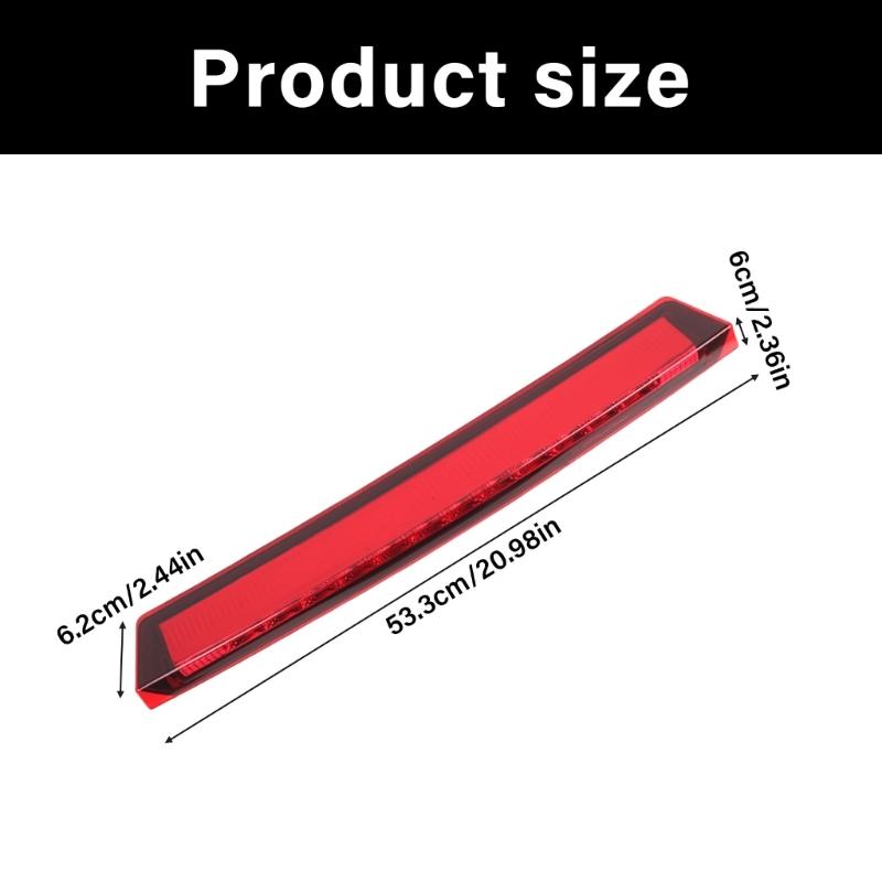 3rd Brake Light Lamp Replacement High Mount LED Tail Rear Brake Light for 1999-2004 Auto Accessory 1R3Z13A613AB