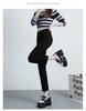 2025 Spring/Autumn Women's High Waist Straight Leg Jeans - Slimming Light Tone Cropped Cigarette Pants