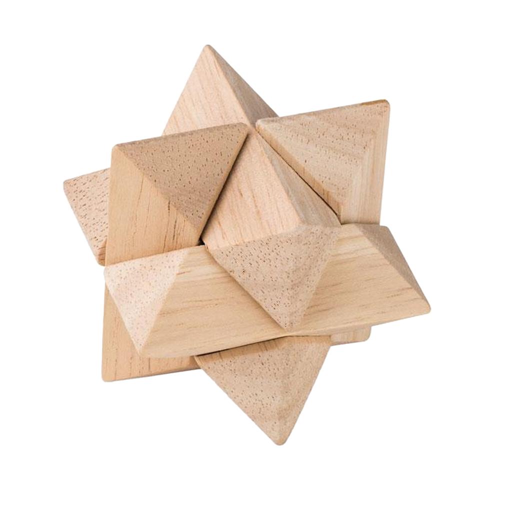MidOcean Starnats Wooden Star Puzzle