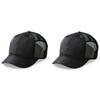 Short Bill Baseball Caps for Men Women Plus Size Big Head Mesh Summer Breathable Short Brim Trucker Hat Running 56-60cm 60-65cm