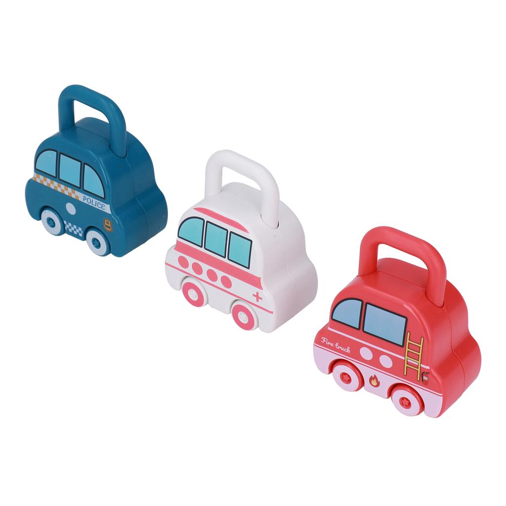 Kids Learning Locks Car Shaped Numbers Matching Different Colors Educational Lock Key Toys
