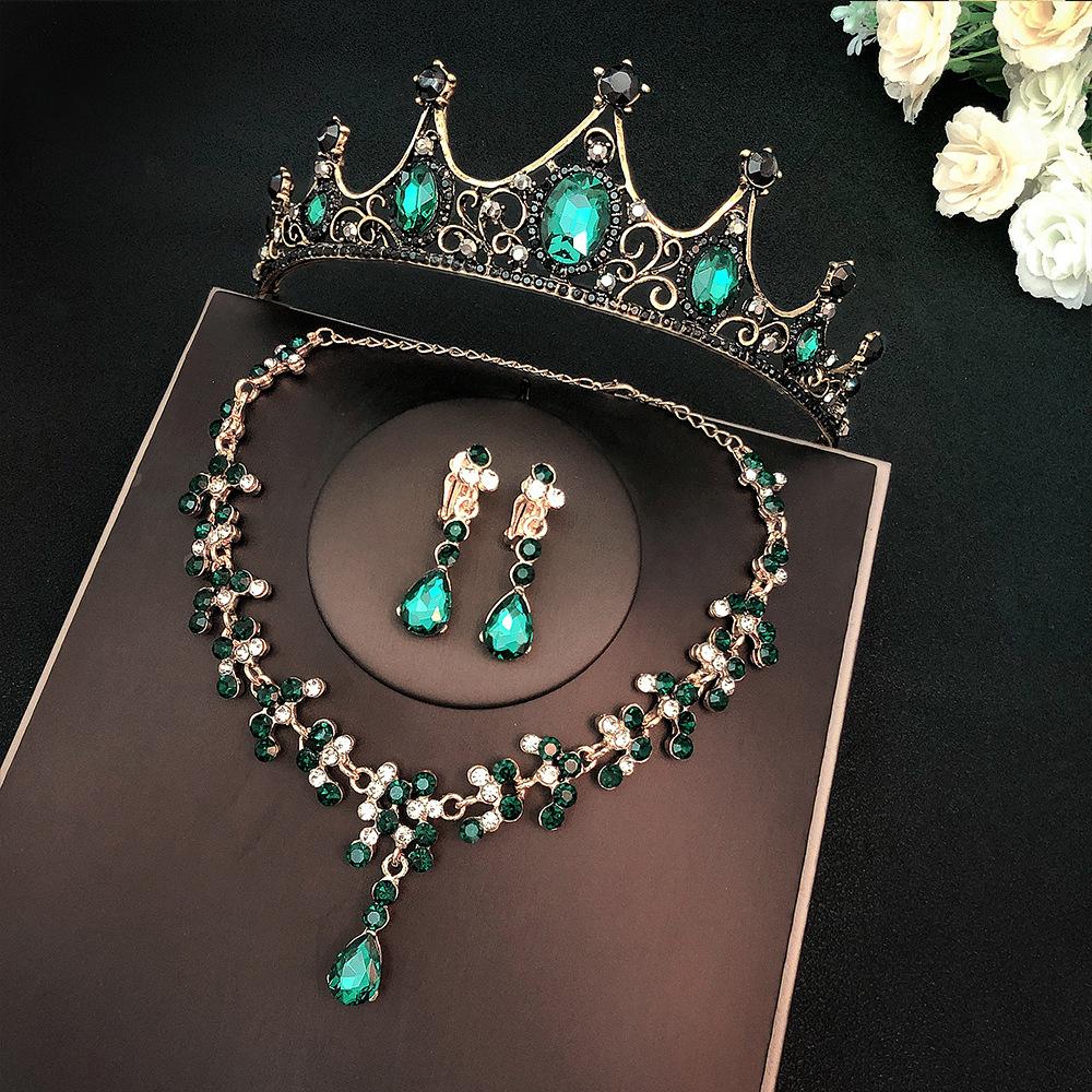 Fashion Crown Headband Alloy Photo Crown Headband Bridal Headwear Wedding Hair Accessories Birthday Party Accessories