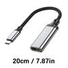 Braided USB Type C Converter Video Transmission Adapter 4K@30Hz Video Output For Enables Smartphones Tablets Computers