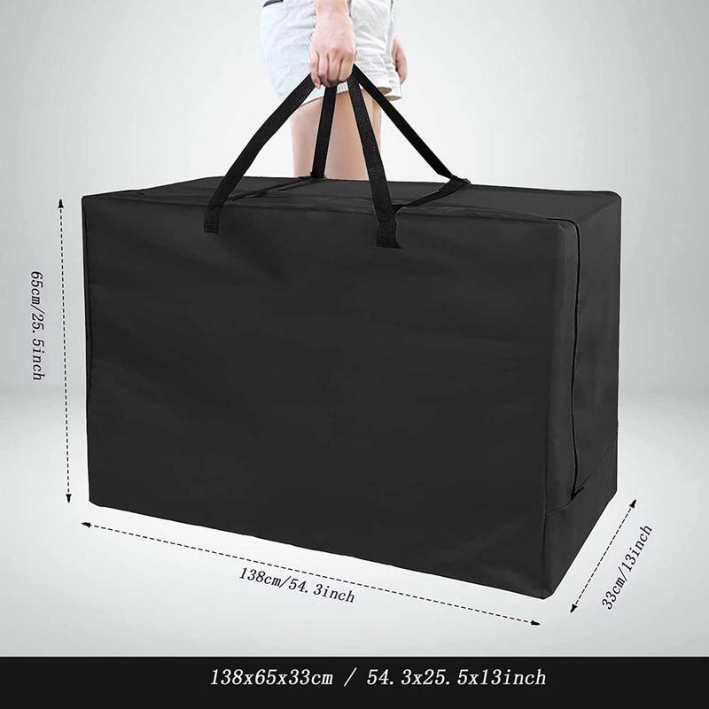 Folding Bed Storage Bag Ultra Smooth Waterproof And Dustproof Portable Bag Big Capacity Foldable Memory Foam Duvet Mattress Case