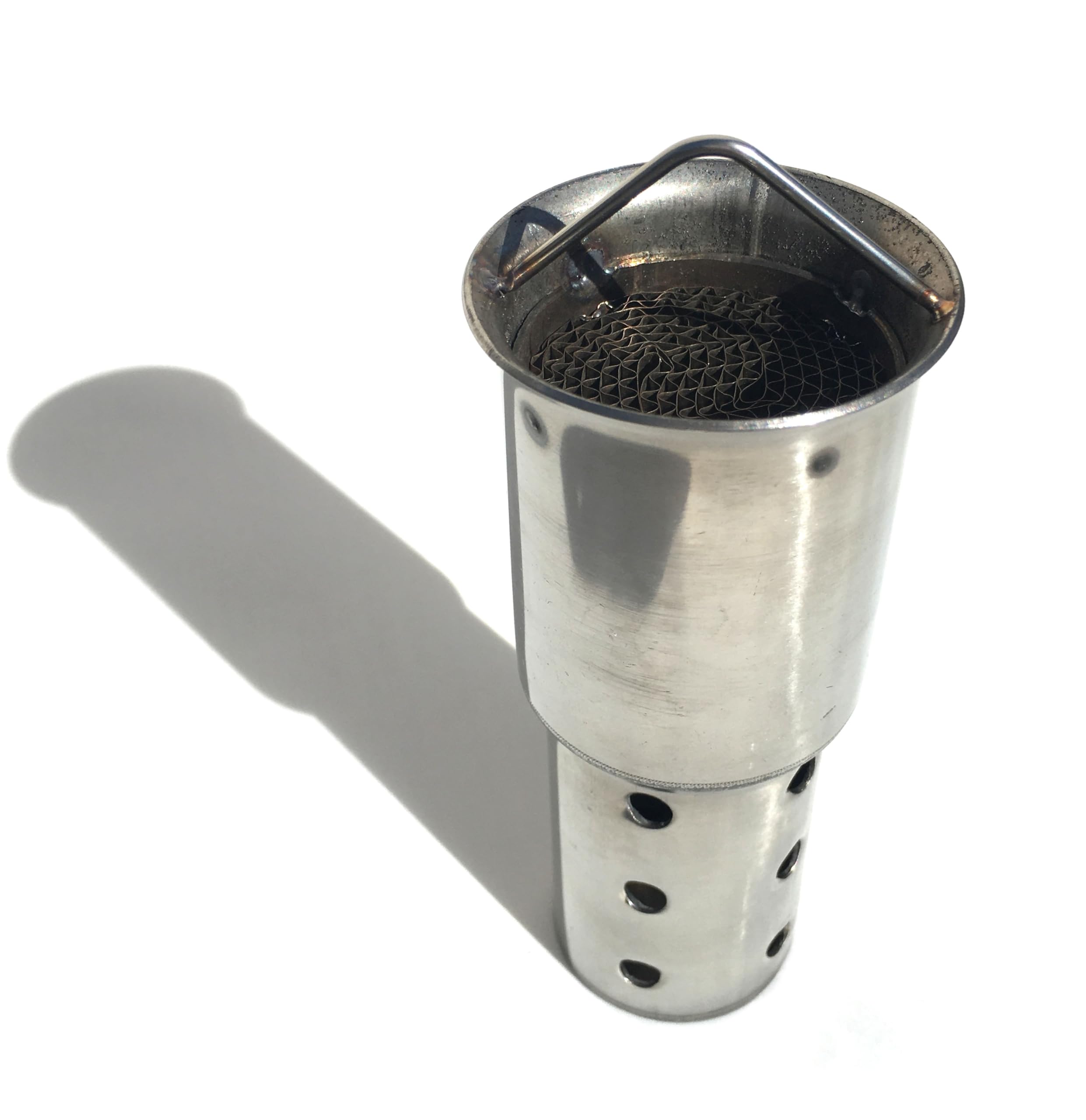 Archnote Inner Silencer Baffle Muffler Motorcycle Universal Motorcycle Noise Reduction Volume Adjustment Silencer Exhaust Catalytic Converter Type