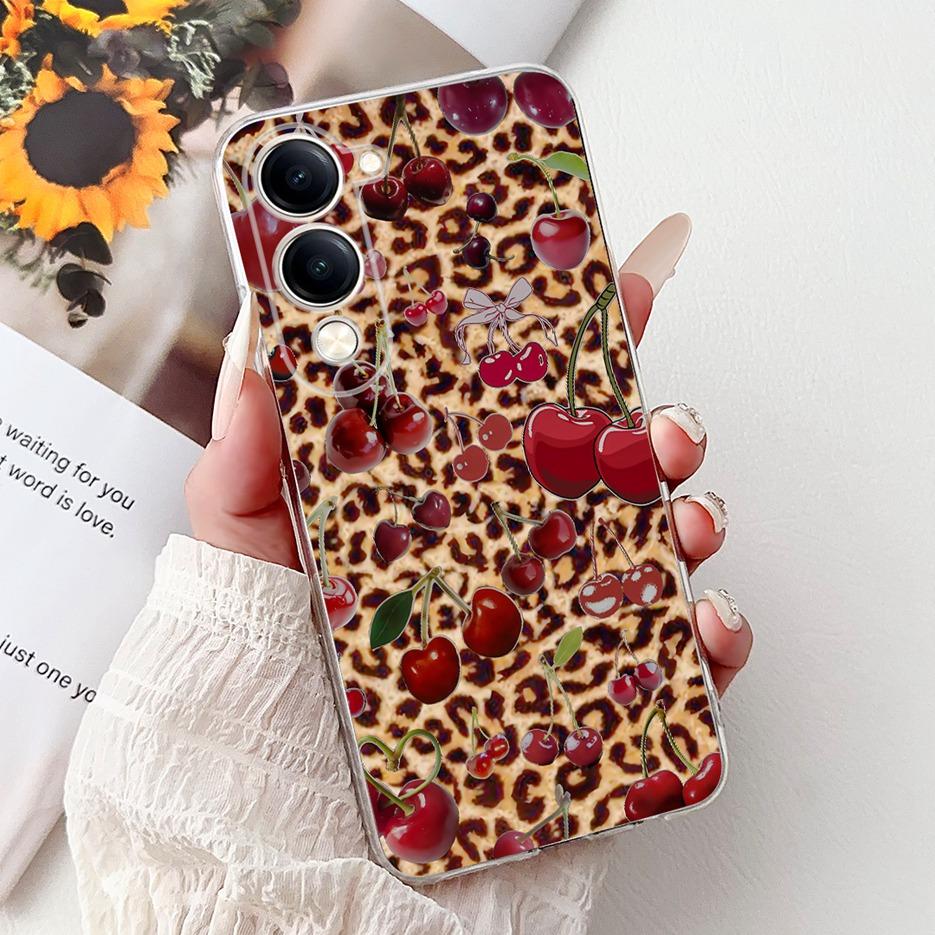 For Vivo Y04 4G Case V2430 Cute Cat White Lion King Painted Cover Soft Slim Phone Case For Vivo Y29s Y 29 s VivoY04 Fundas Coque
