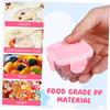 4PCS Portable Freezer Box Sealed Snack Containers with Lids Leakproof Food Storage for Travel Meal Prep and Snack Organization