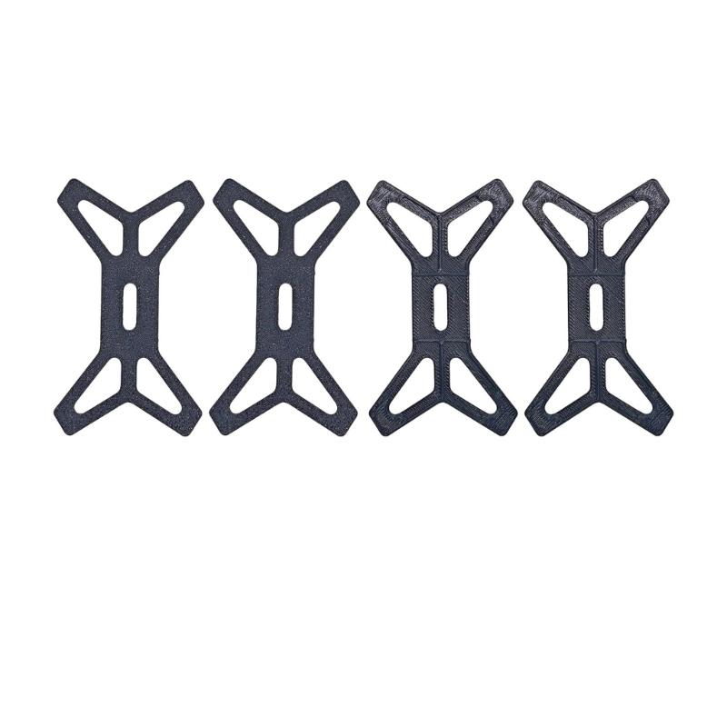 

4PCS PETG Drones Battery Base Protector Plate Lightweighted Designing Easy Installation For 18mm UAV Battery 1