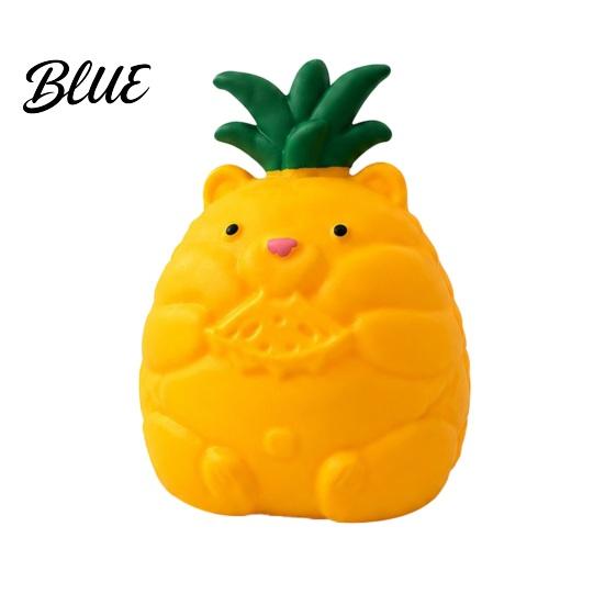 Desktop Stress Relievers Giant Fruit Relief Toy Mango Pineapple Grape Strawberry Watermelon Banana Toys Squeeze Hand Exerciser Toy for Anxiety