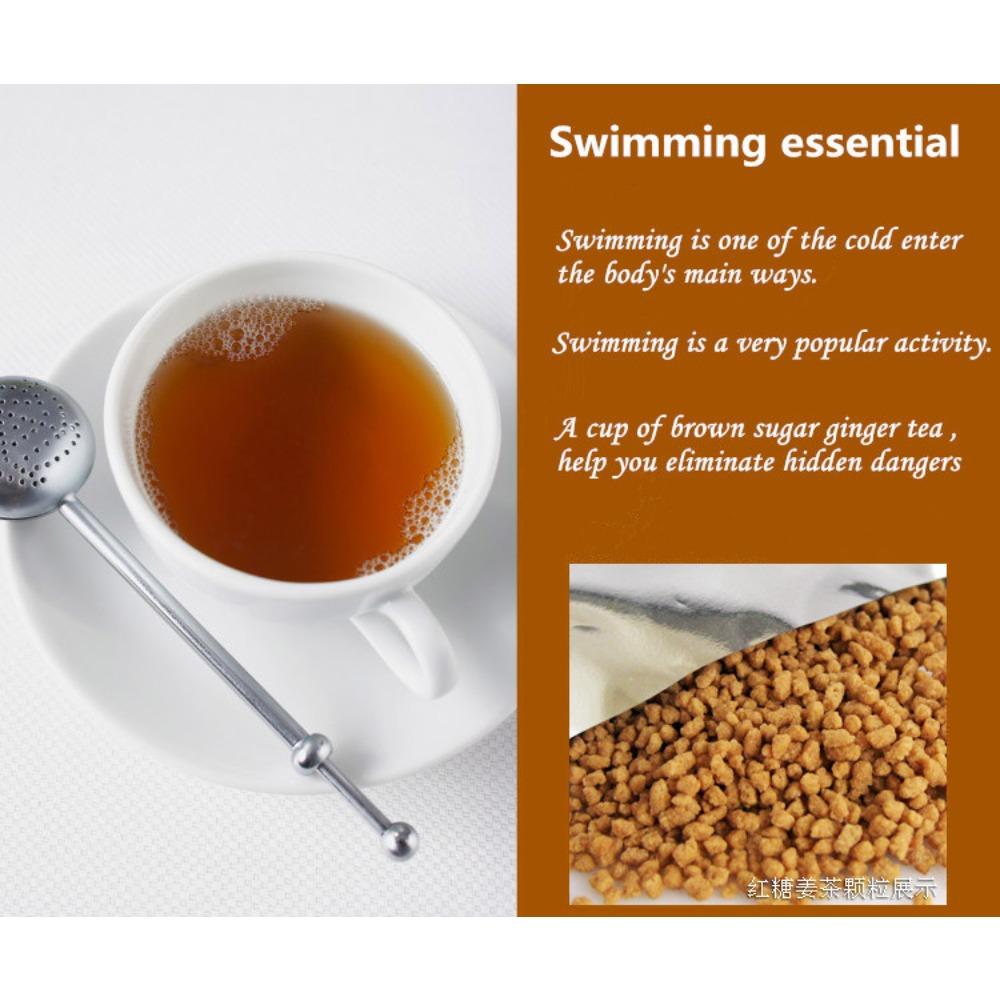 Brown Sugar Ginger Tea Candy Instant Warming Drink for Women Health