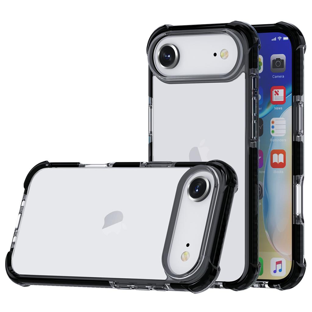 For iPhone Air Case Four Corners Anti Drop Clear TPU + TPE + PC Phone Cover