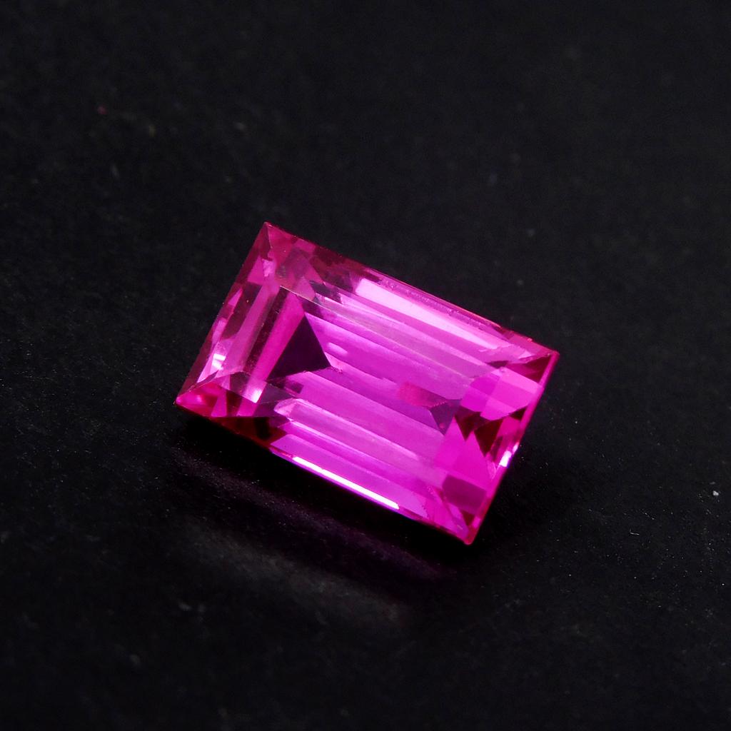 Excellent Emerald Cut 6.70 Ct Natural Pink Ruby Loose Gemstone CERTIFIED P-4674-Ra