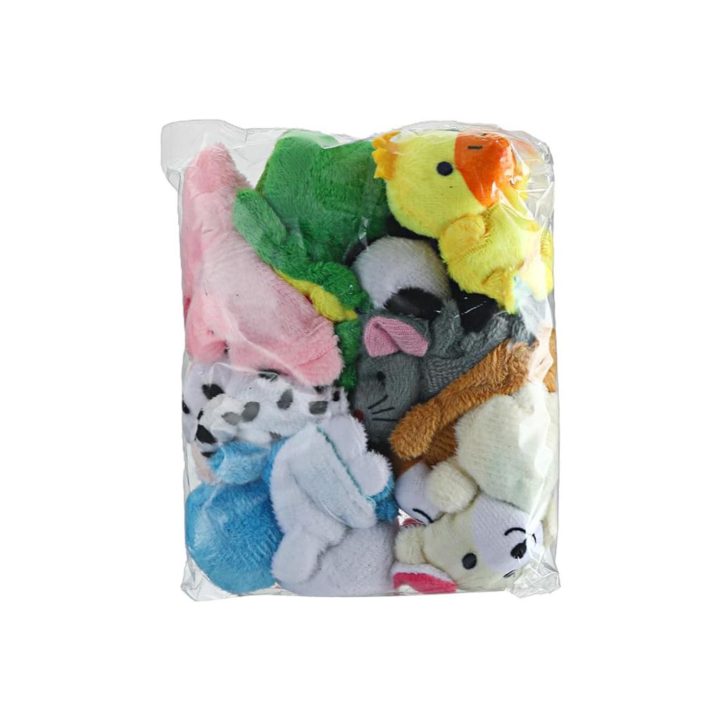 Zepden Tierpuppen-Set, Fingerpuppen, Tier-Fingerpuppen, Pädagogische Fingerpuppen, Stoff-Fingerpuppen, Fördert die Fantasie, Babyparty