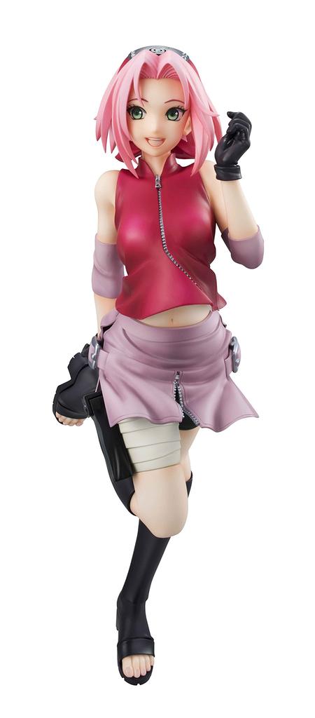NARUTO Gals NARUTO Shippuden Sakura Haruno cca 200 mm PVC lakovaná hotová figurka