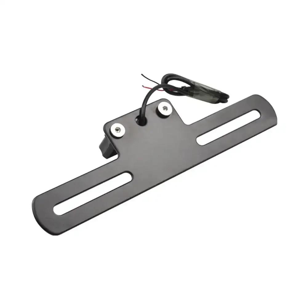 Motorcycle Tail Light Rear License Plate Small Motorcycle Light Commuting Travelling Night Cycling Light With Bracket For All