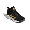 New Adidas Cross Em Up 5 Anti Slip Wear Resistant Mid Top Children's Basketball Shoes Black Gold Kids' GX4790