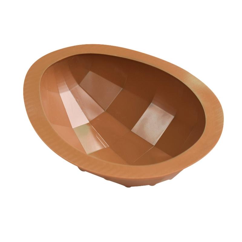 Oster-Halbeier-Formen DIY Silikonformen Fondantform Süßigkeiten Schokoladenformen Kuchen Dekoration Werkzeuge Silikonmaterial